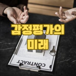 감정평가의 미래 이미지